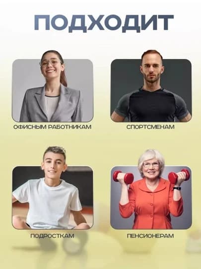 Fitness va yoga uchun MFR massaj rolik 33 sm (Ko'k) — 4