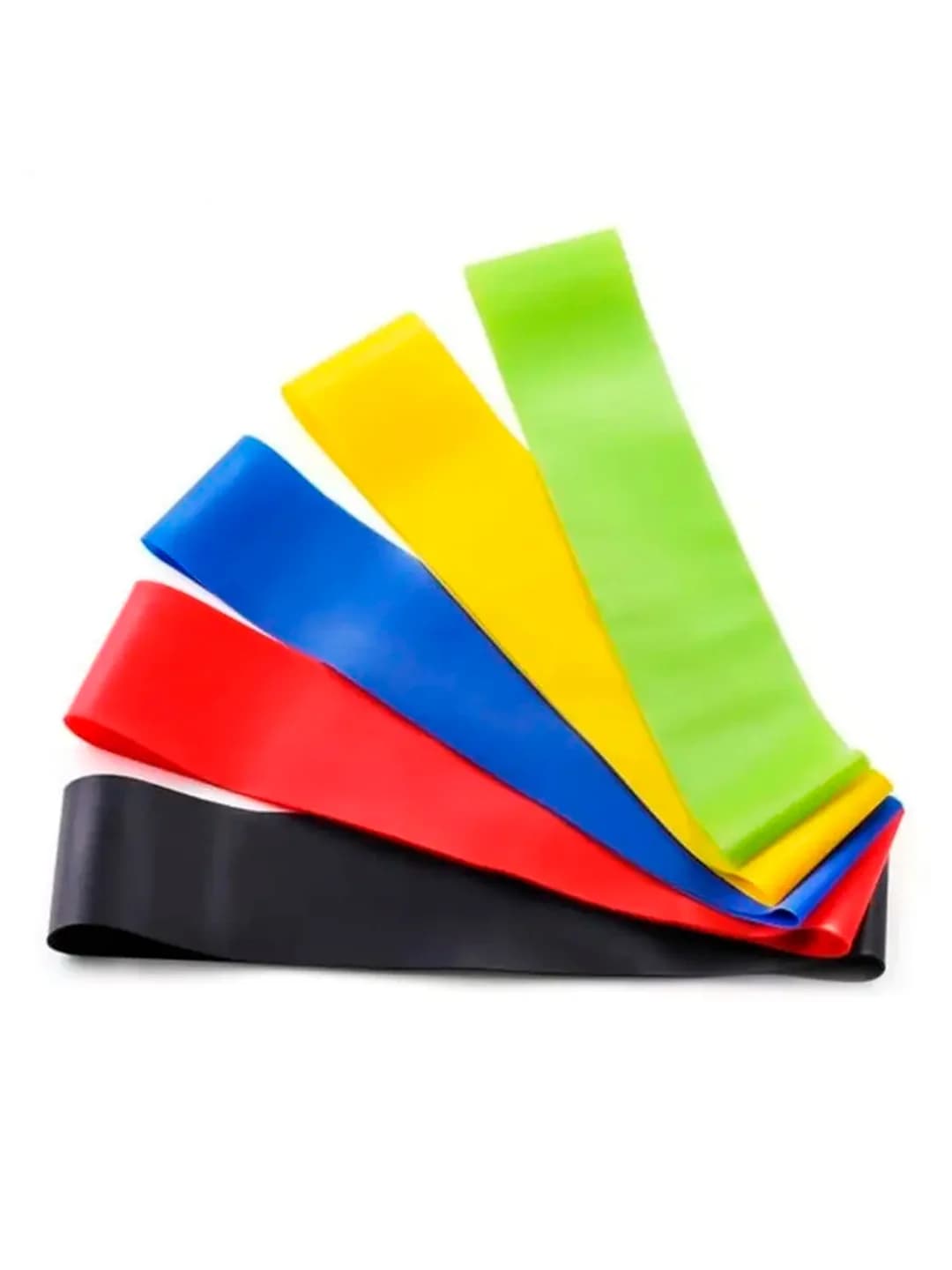 Fitness elastik tasmalar mashq uchun kengaytiruvchi lentalar, 5 dona to'plam — 6