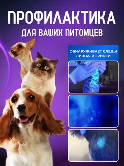 Ultrabinafsha fonar pul tekshirish, manikyur va gigiyena uchun  — 7