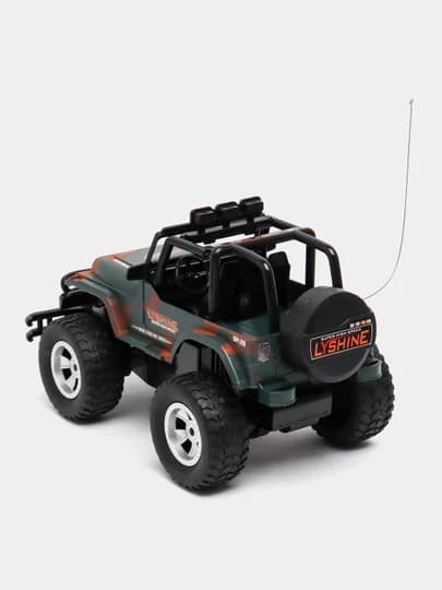 Radioboshqaruvli o‘yinchoq Jeep mashina, 1:16, tovushli va yorug‘likli, Off-Road Extreme (Qora) — 4