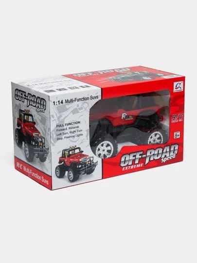 Radioboshqaruvli o‘yinchoq Jeep mashina, 1:16, tovushli va yorug‘likli, Off-Road Extreme (Alvon) — 4